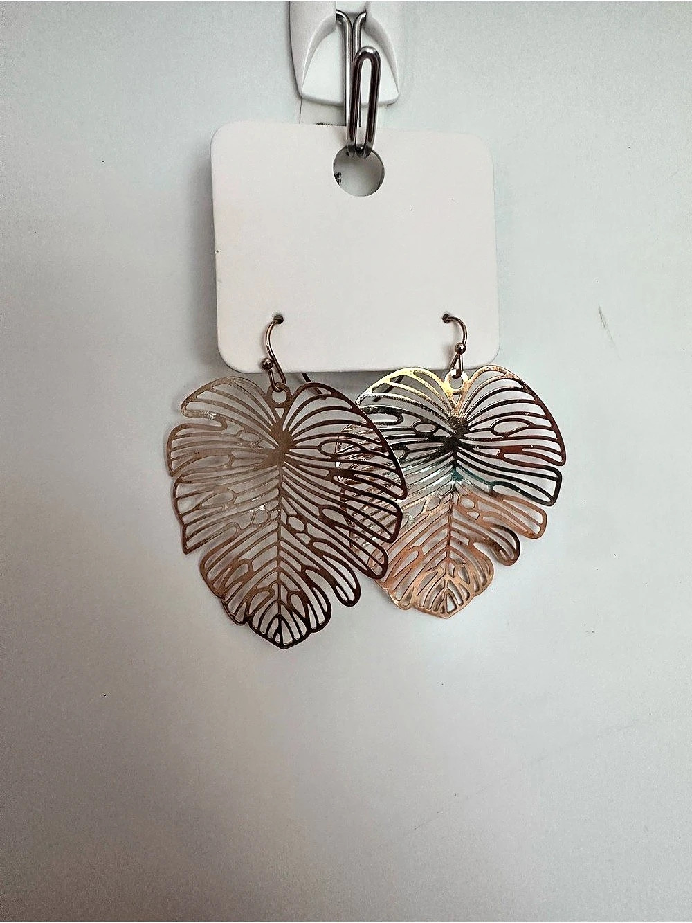 Monstera Earrings
